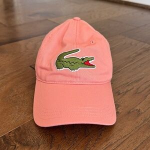 Lacoste Large Gator Logo Hat